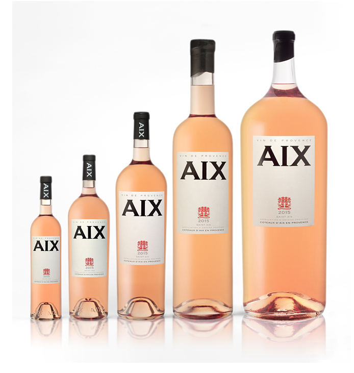 Aix Rose Wein Magnum 6L (13% Vol) 6000ml Flasche- [Enthält Sulfite]