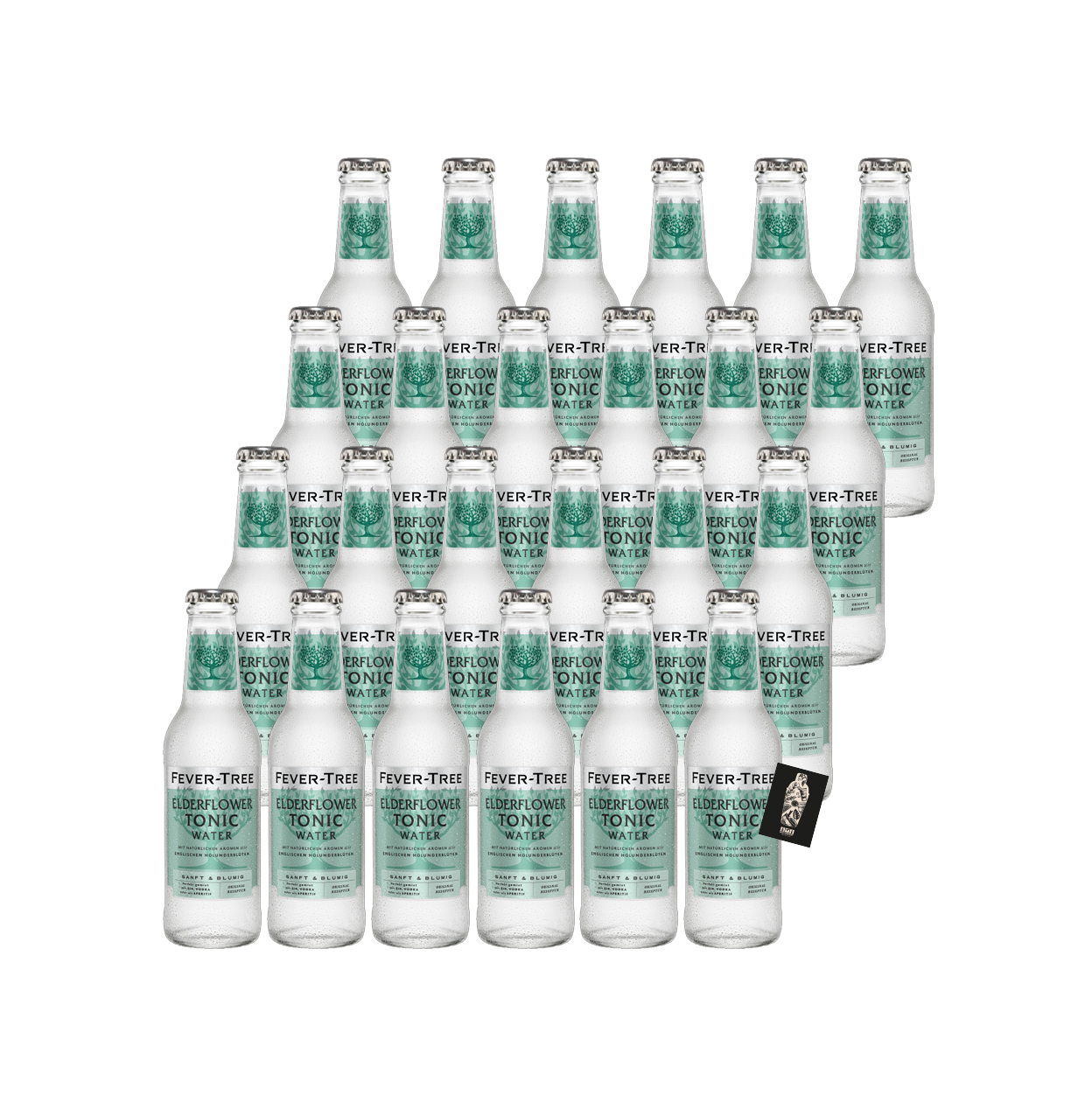 Fever-Tree Elderflower Tonic Water 24er Set 24x200ml inkl. Pfand MEHRWEG