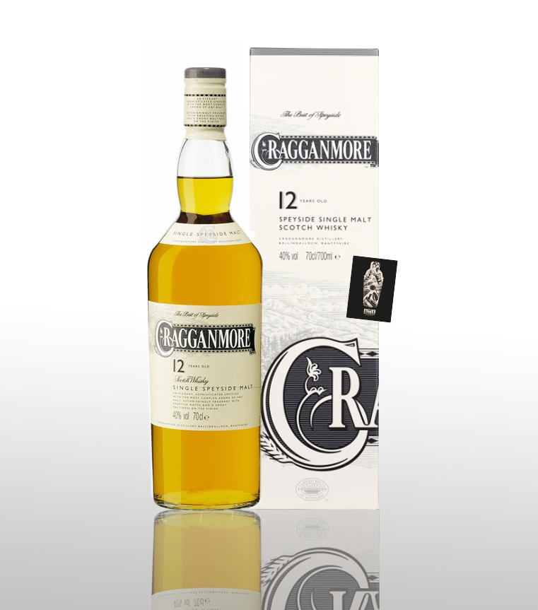 Cragganmore 12 Jahre Speyside Single Malt Scotch Whisky 0,7L (40% vol.)- [Enthält Sulfite]