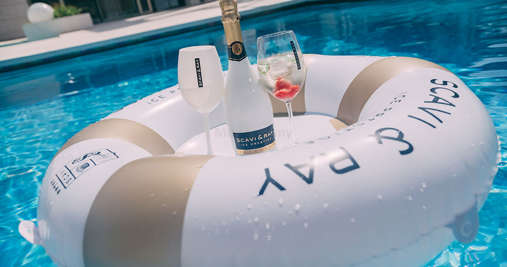 Scavi & Ray ICE Prestige Spumante Cuvee 0,75l (10,5% Vol) + 2x ICE Gläser -[Enthält Sulfite]