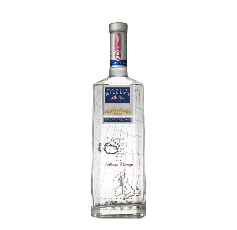 Martin Miller Original Gin 0,7L (40% Vol) England Iceland Gin - [Enthält Sulfite]