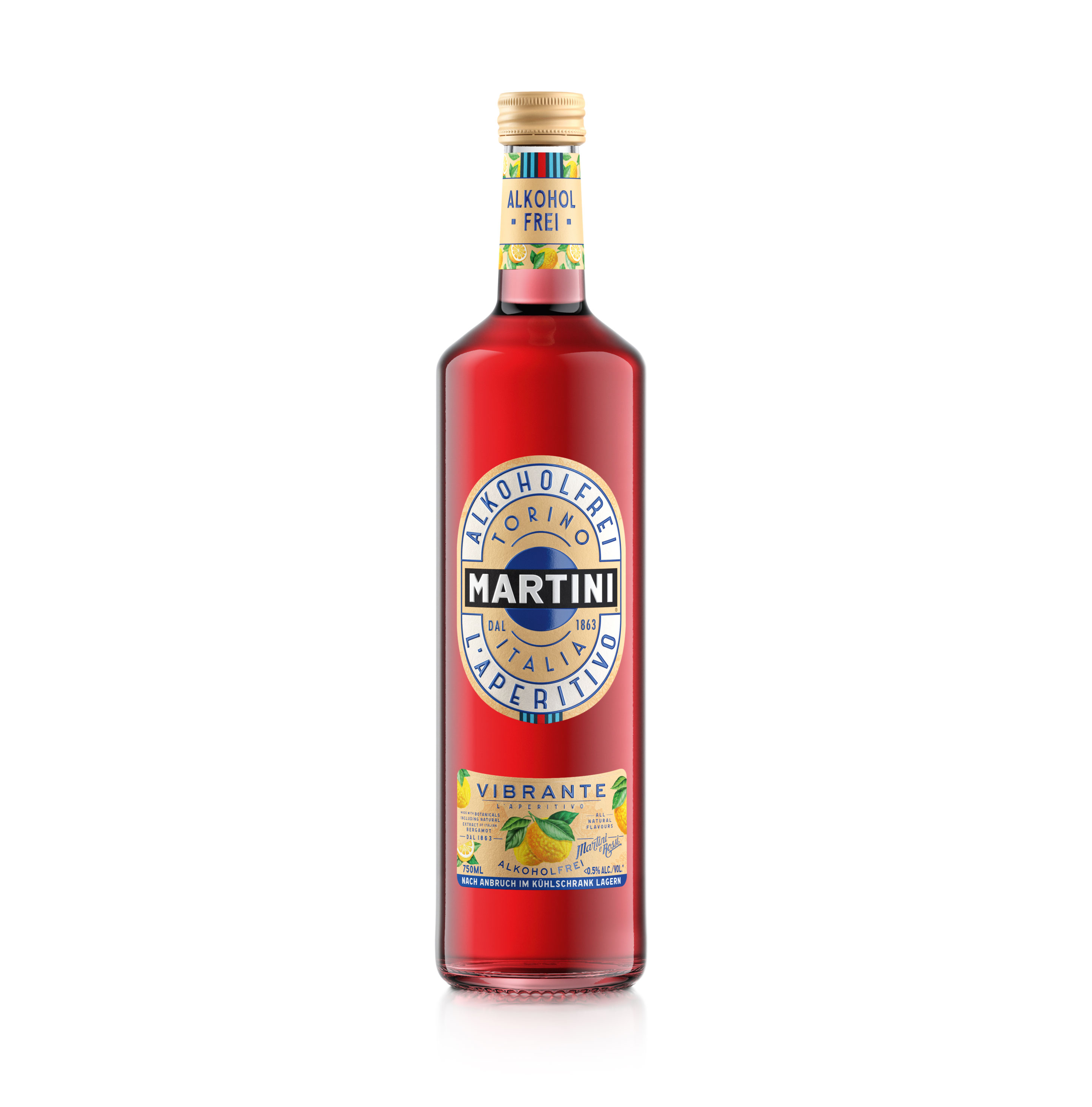 Martini Aperitiv - Martini Vibrante Alkoholfrei 0,75L