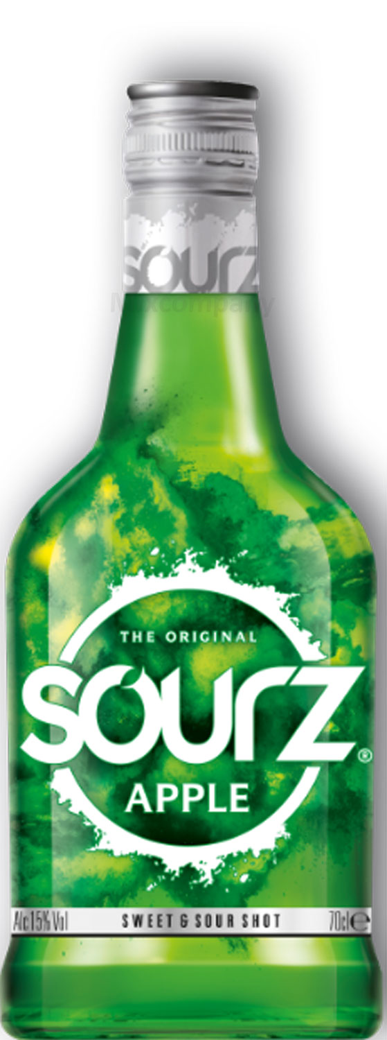 Sourz Apple Likör 0,7l 700ml (15% Vol) -[Enthält Sulfite]