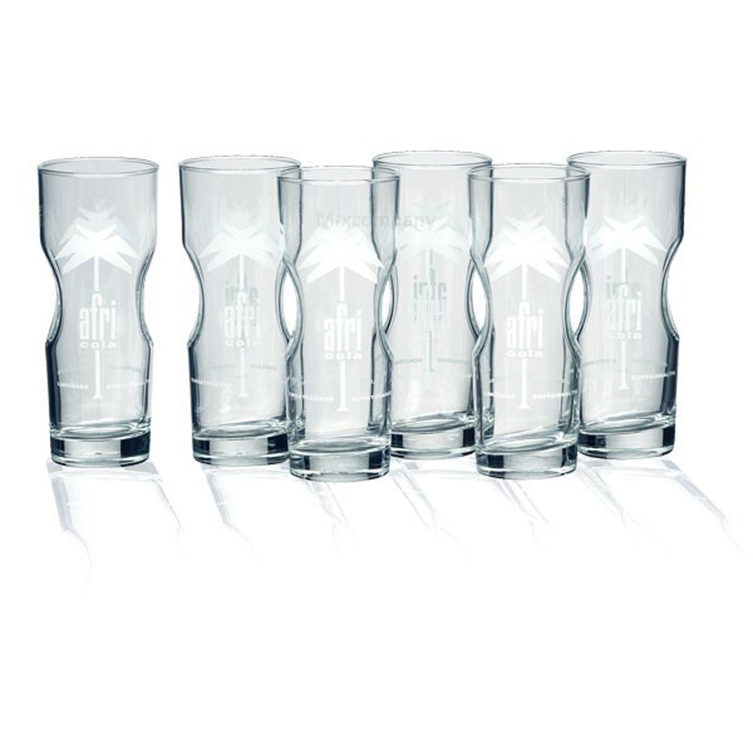 Afri-Cola Glas Gläser-Set - 6stk