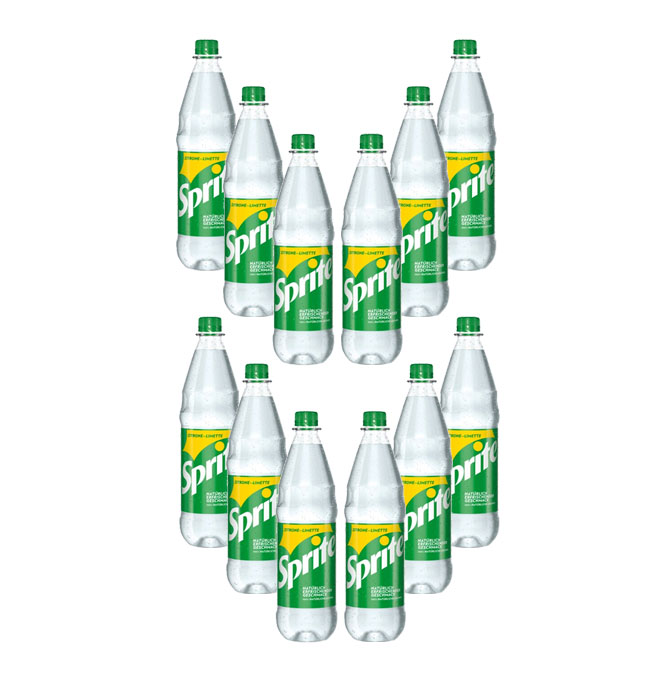 Sprite 12er Set Sprite 12x 1L inkl. Pfand MEHRWEG