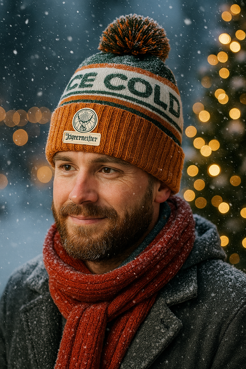 Jägermeister Bommelmütze – Stylisch durch den Winter, eiskalt im Look