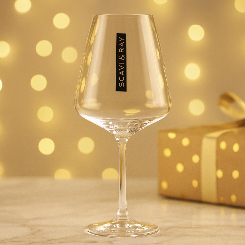 Scavi & Ray Prosecco Spumante Gold Edition 0,75L – 11% Vol. – Geschenkset mit 2 original Scavi & Ray Gläsern & Premium-Geschenkbox- [Enthält Sulfite]