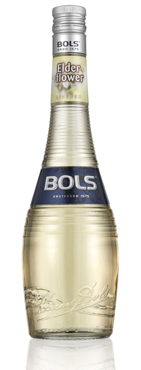 Bols Likör Elderflower / Holunder Blüte 0,7l 700ml (17% Vol) -[Enthält Sulfite]