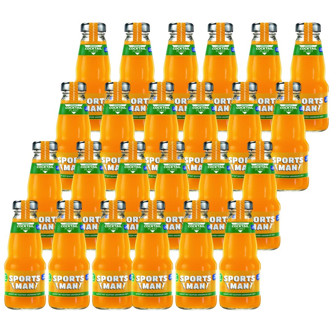 Cocktail Plant Sportsman – 24 x 0,2l - Alkoholfreier Ready to drink Cocktail (0,0% Vol.)- [Enthält Sulfite]