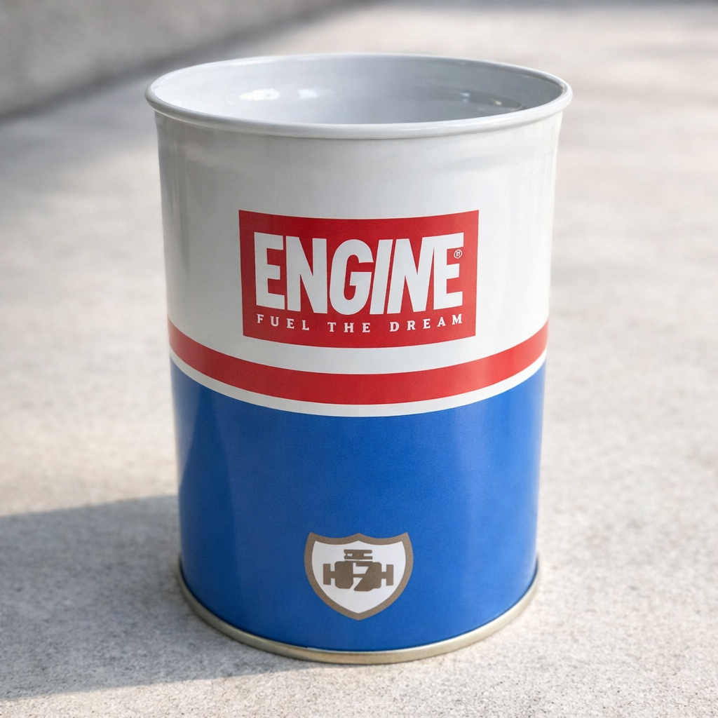 Engine Italian Organic Gin Becher – Original Design-Becher im ikonischen Kanister-Look