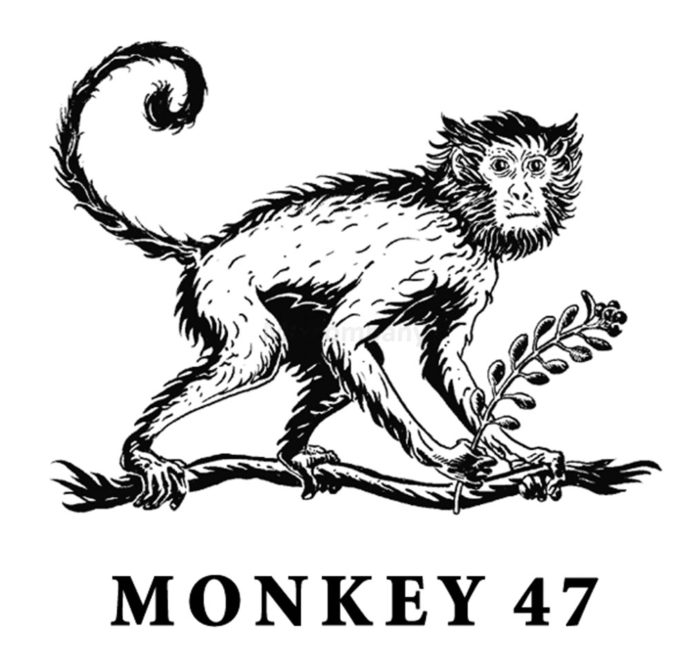 Monkey 47 Gin Miniatur 12x 50ml (47% vol) Schwarzwald Dry Gin Mini- [Enthält Sulfite]