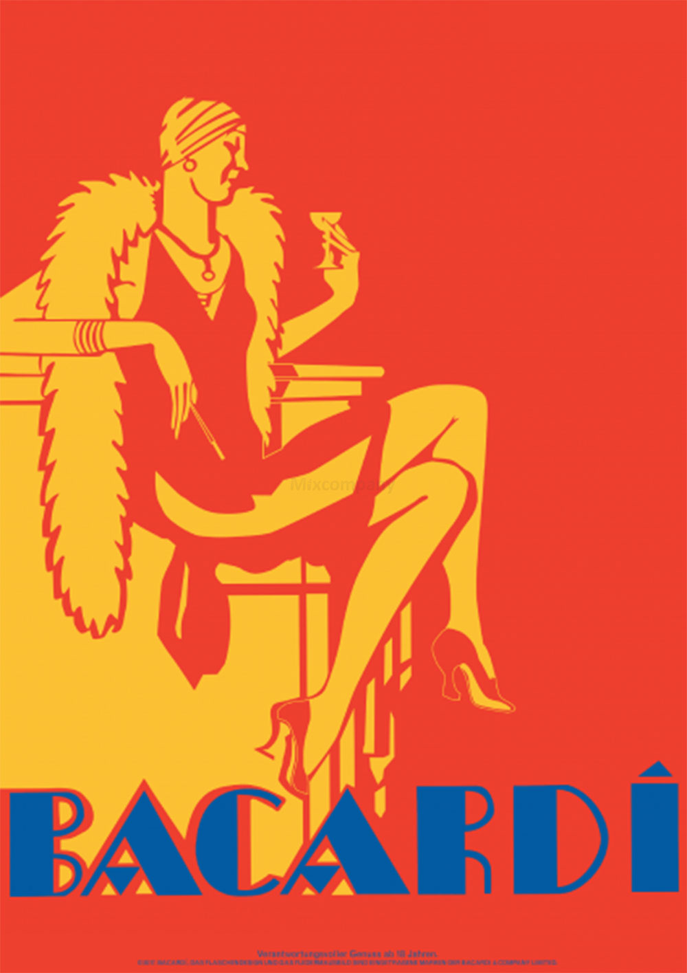 Cuba Libre Set - Bacardi Carta Negra Rum 1L (40% Vol) + 4x Coca Cola 0,2L - Inkl. Pfand MEHRWEG