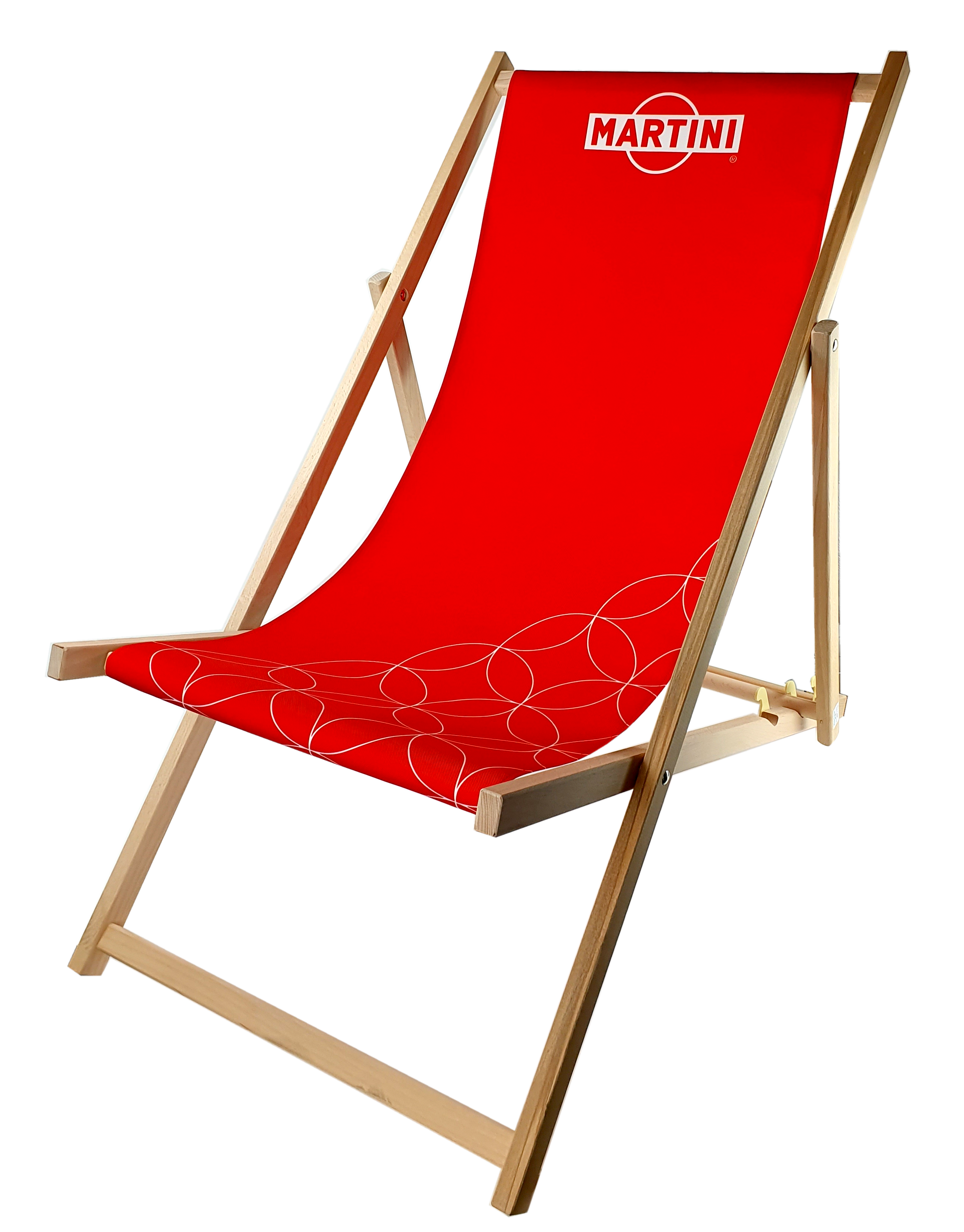 Trade Island Iced Tea Liegestuhl aus Buchenholz dreifach verstellbar Beach Part 