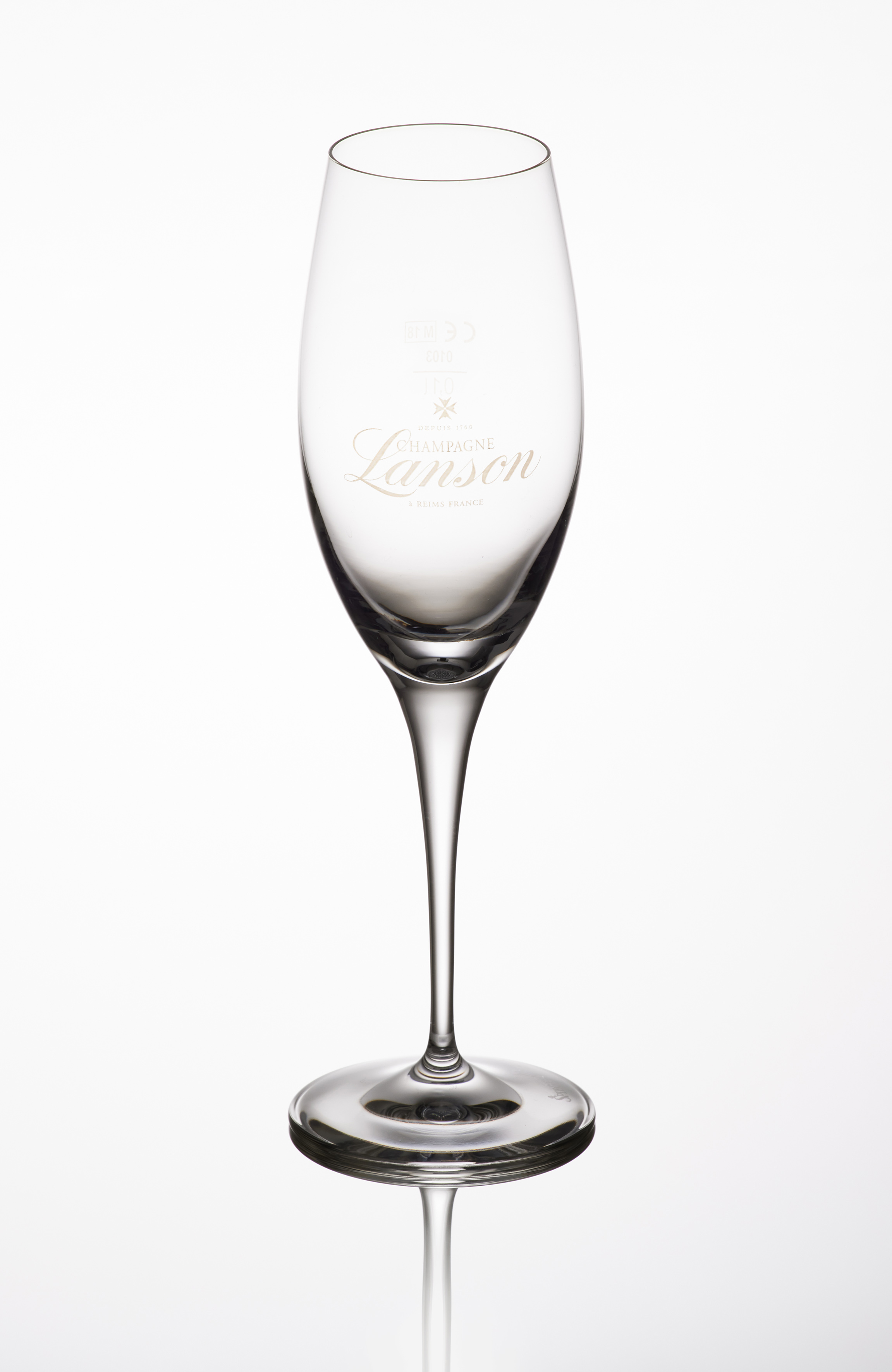 Lanson Rose Champagner Aktion - 6x Lanson champagne Le Rose 0,75L (12,5% Vol) kaufen + 12 Lanson Champagner Gläser Gratis erhalten- [Enthält Sulfite]