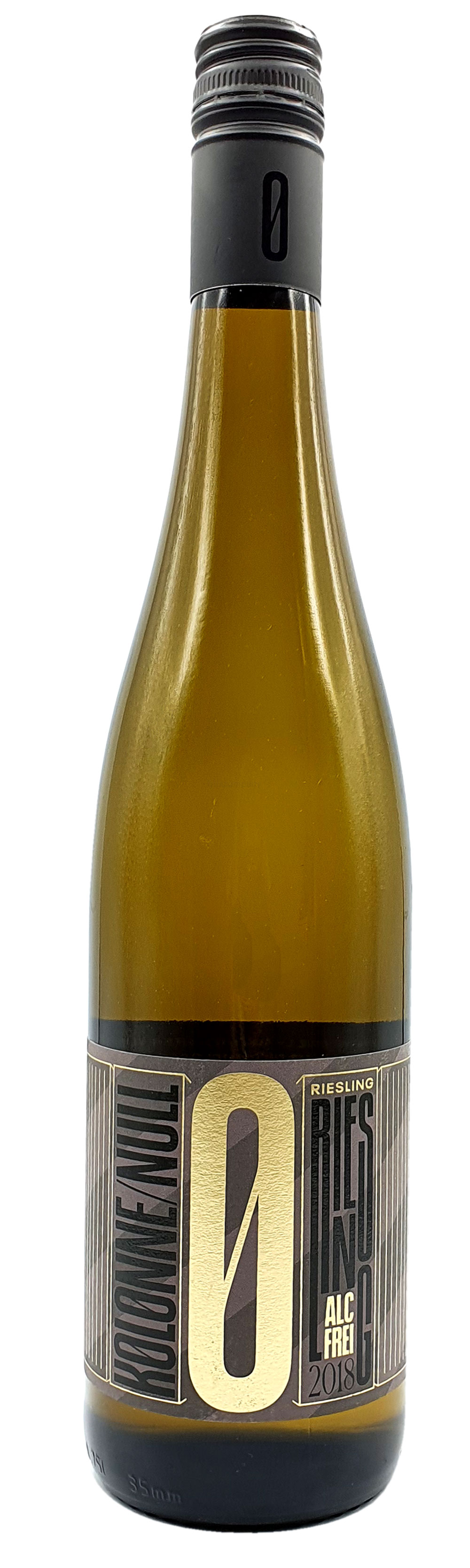 Kolonne Null - 0% Alkohol - Riesling mit Drehverschluss - Alkoholfreier Riesling 0,75L- [Enthält Sulfite]