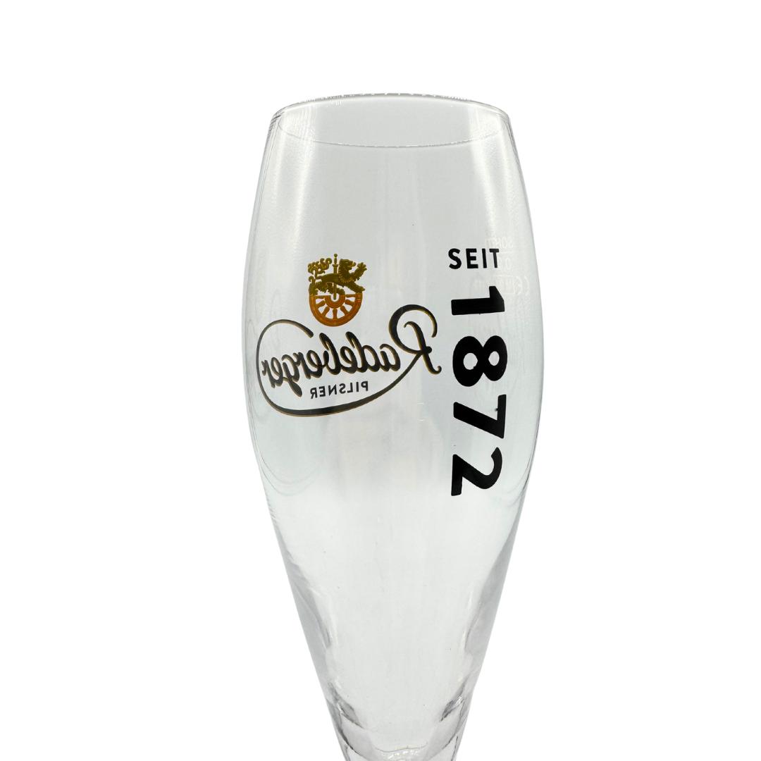 Radeberger Pilsner Biergläser 6er-Set – 6 x 0,3l geeicht – Seit 1872