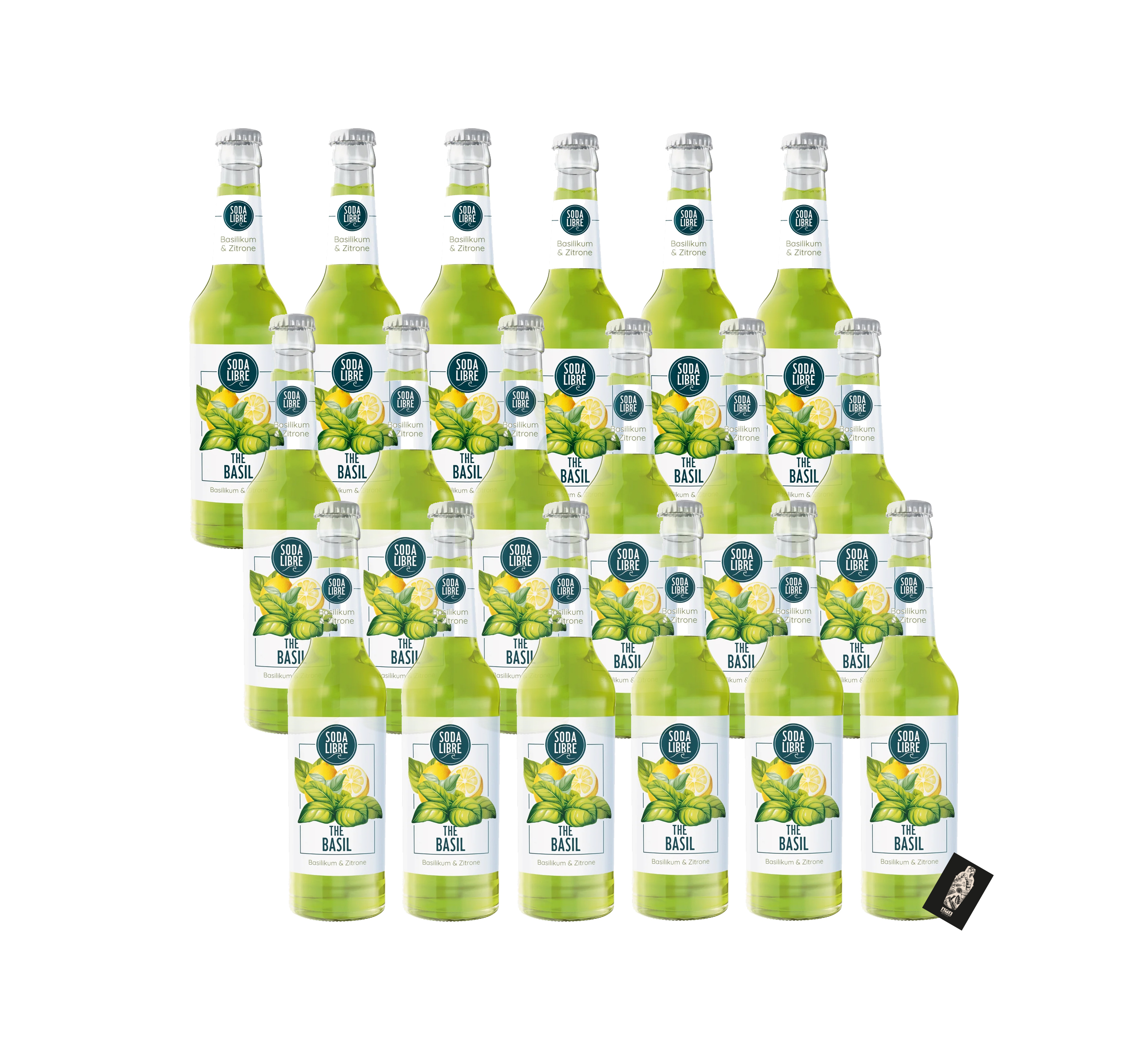 Soda Libre 18er Set The Basil 18x 0,33L inkl. Pfand MEHRWEG