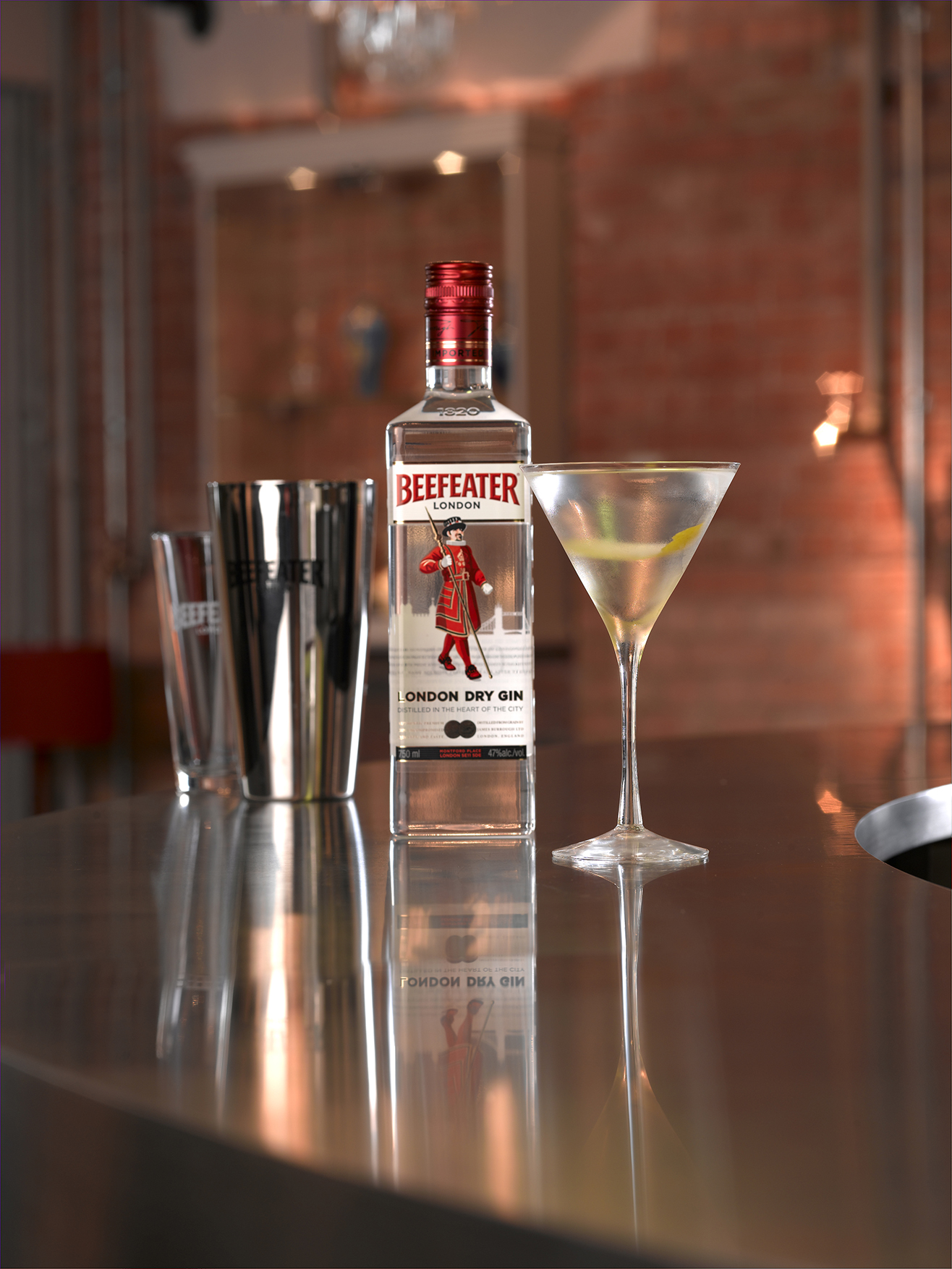 Beefeater 6er Set EST 1820 London Dry Gin 0,7L (40% vol) The world´s most awarded gin - [Enthält Sulfite]