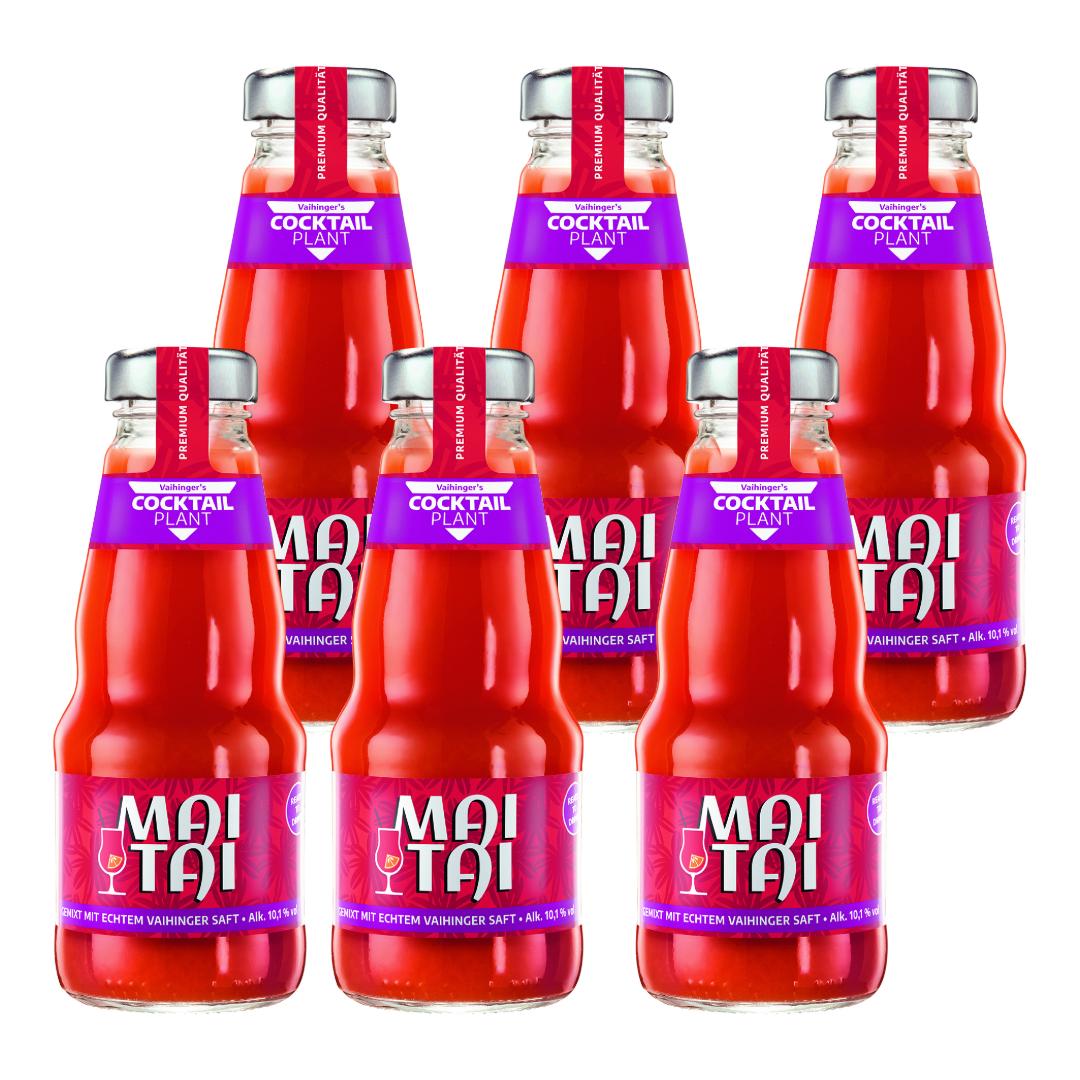 Cocktail Plant Mai Tai (10,1% Vol) 6x 0,2l = 1,2l - inkl. Pfand MEHRWEG- [Enthält Sulfite]