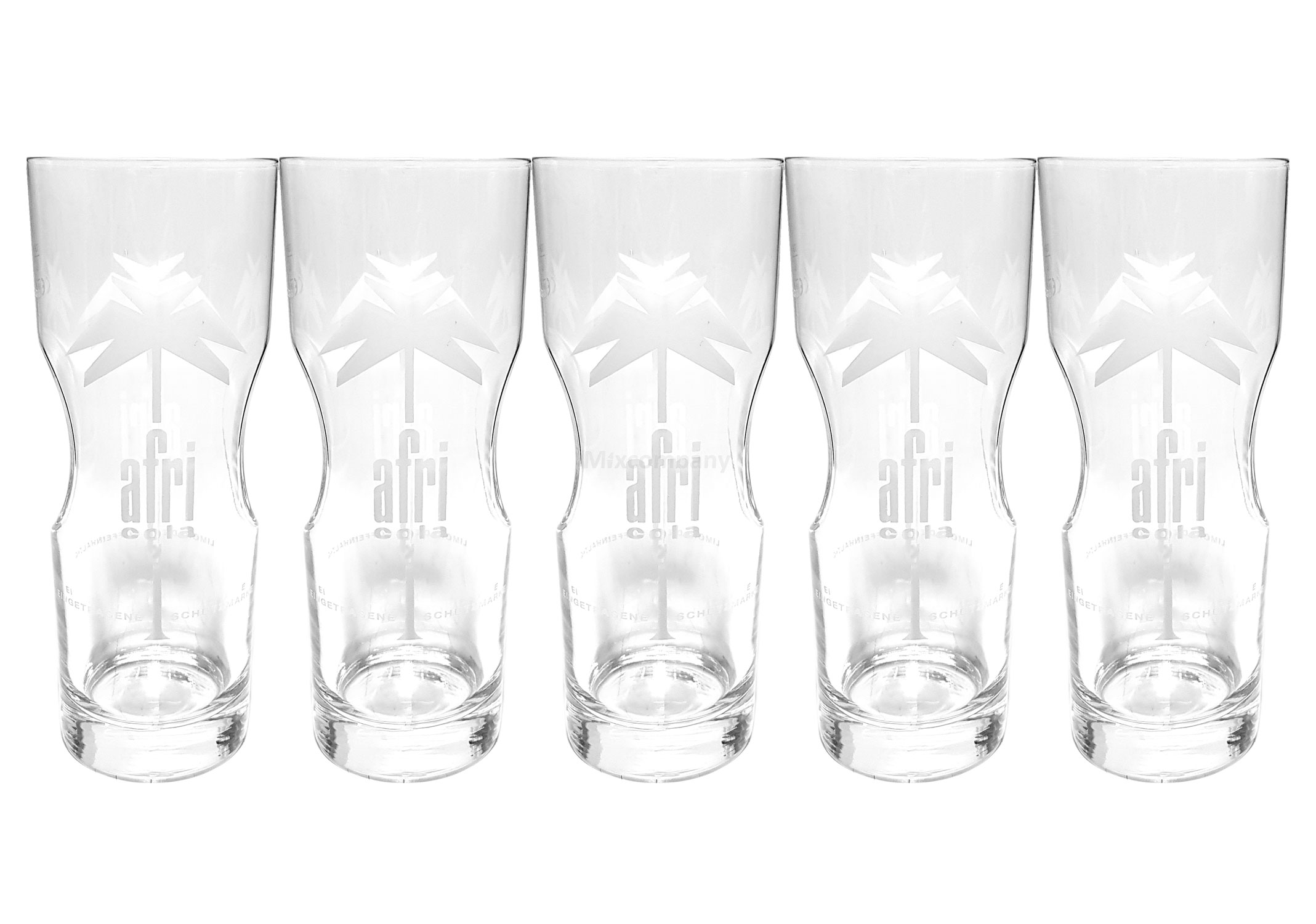 Afri-Cola Glas Gläserset - 6x Gläser 0,3L