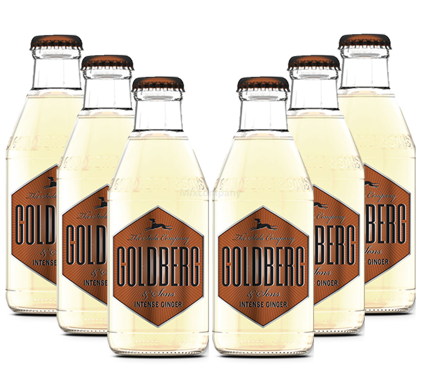 Goldberg Intense Ginger - 6x200ml = 1200ml - Inkl. Pfand MEHRWEG