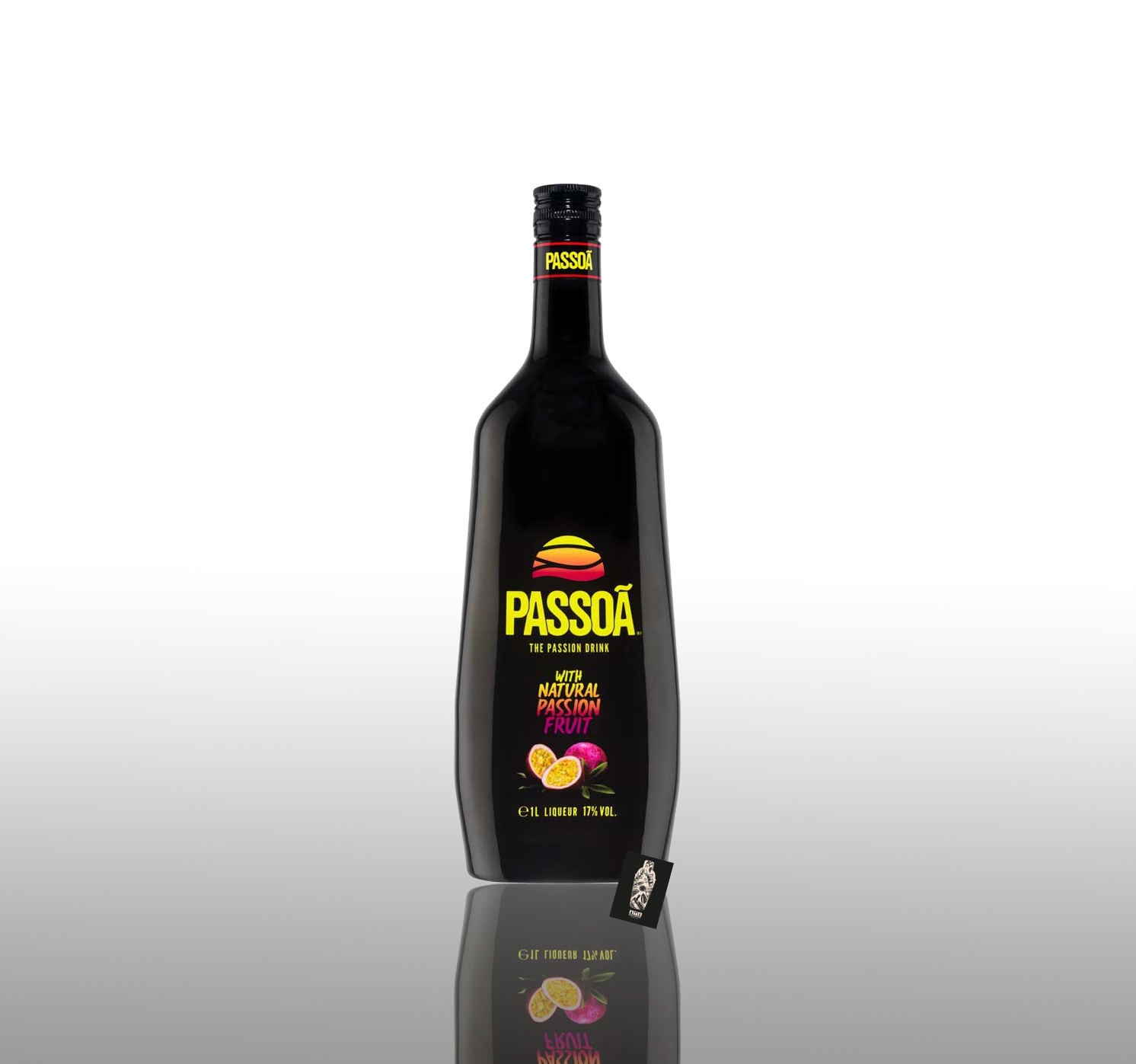 Passoa Liqueur Likör mit Passionsfrucht 1L 17% Vol. - [Enthält Sulfite]