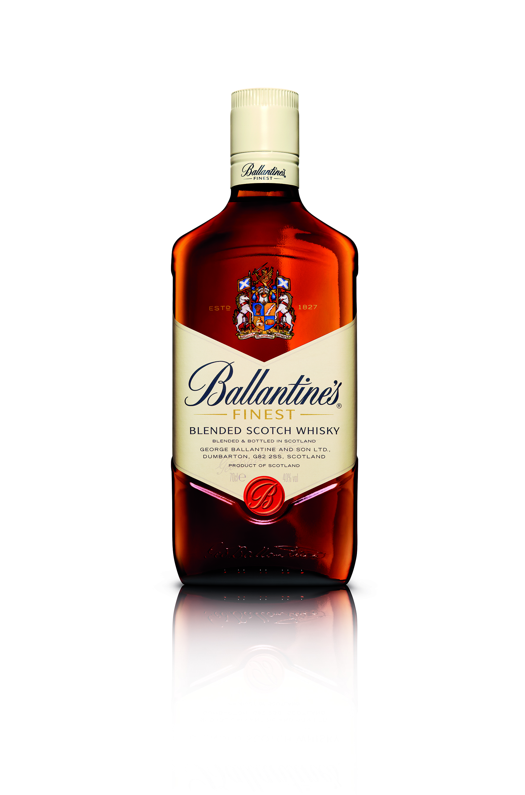 Ballantines Finest Scotch Blended Whisky 0,7L (40% Vol)- [Enthält Sulfite]