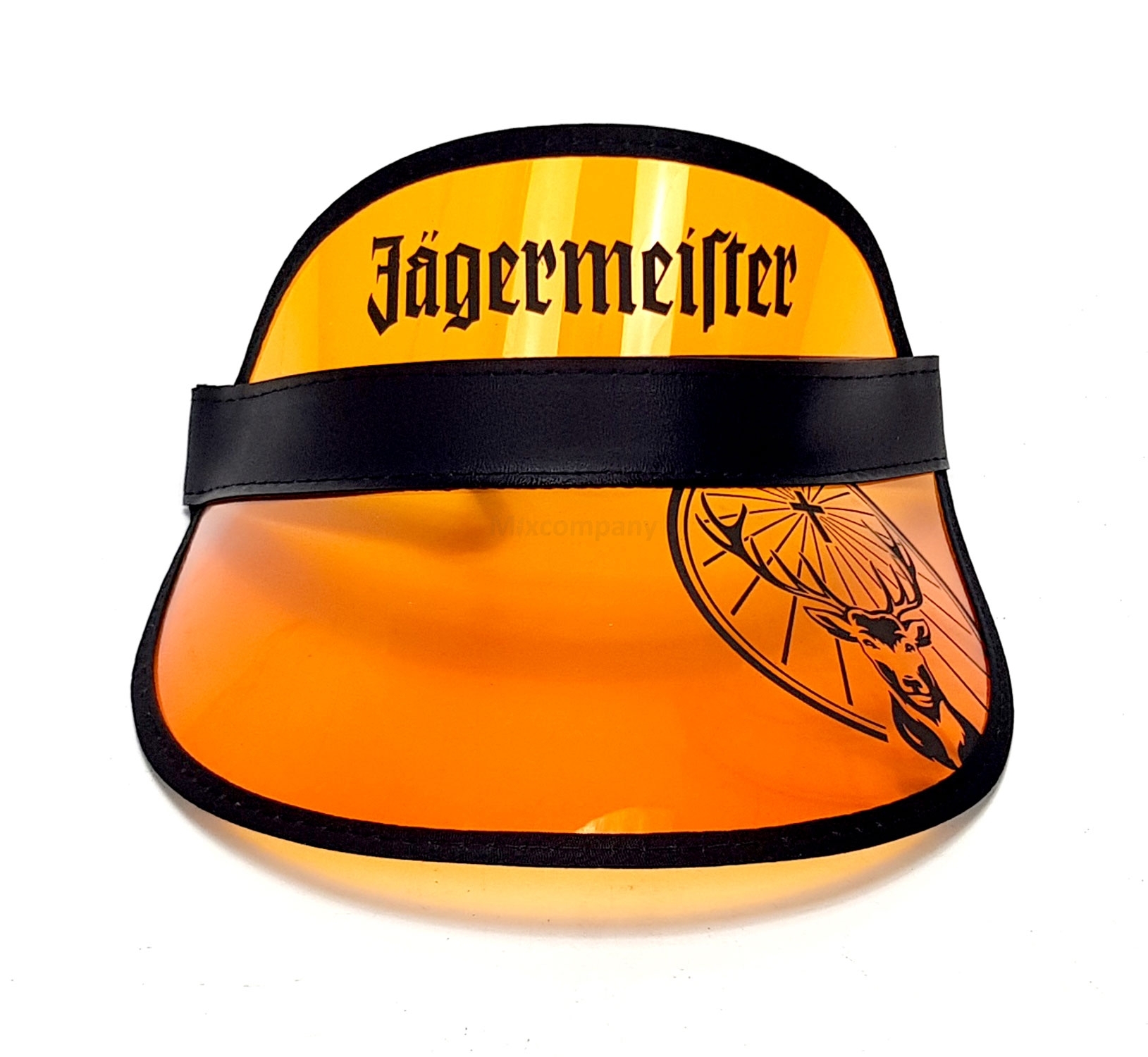 Jägermeister Visor Kappe Transparent Material : 100% Kunststoff