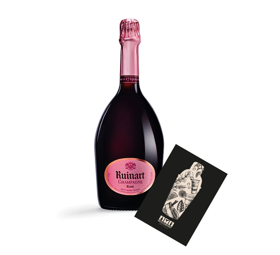Ruinart Rose Brut Champagner 0,75L (12% Vol)- [Enthält Sulfite]