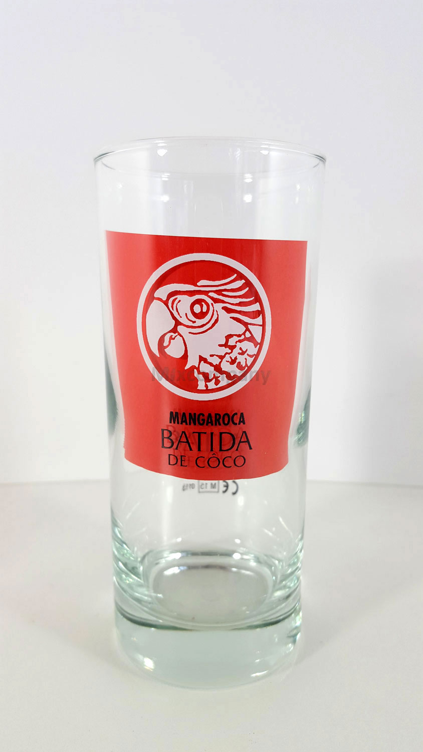 4 x Mangaroca Batida De Coco Glas Longdrink
