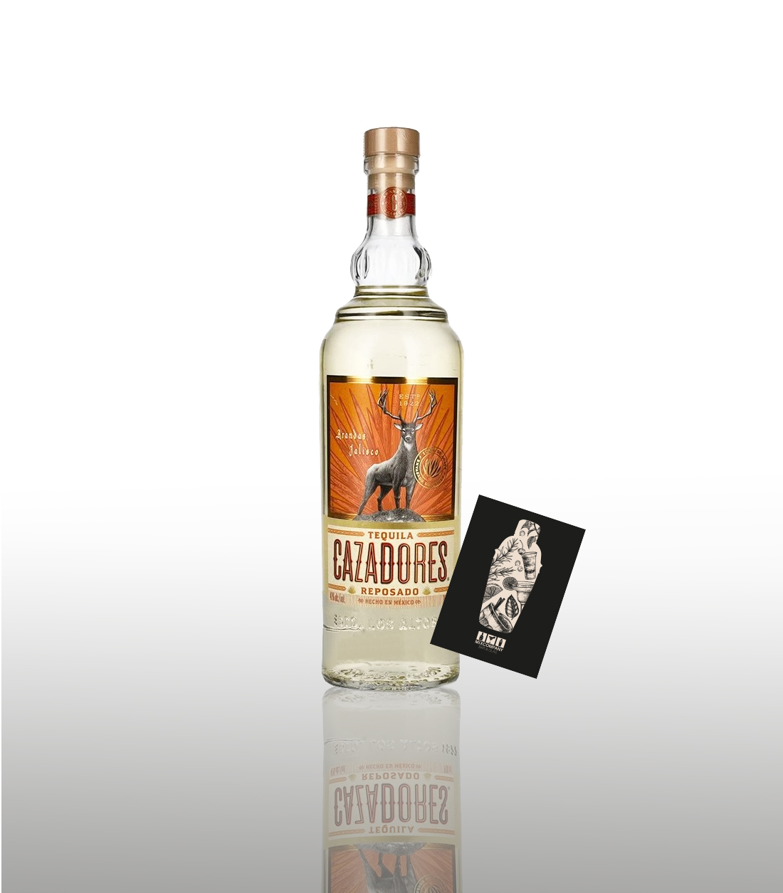 Cazadores Tequila Reposado 100% Agave (40% Vol.) 0,7l- [Enthält Sulfite]